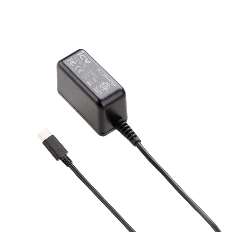 icv 5V 2A USB C Wall Charger with US Adapter for Samsung Galaxy S8, S8 Plus, Note 8, LG G5, G6, HTC 10, Nexus 6P, 5X and Other T