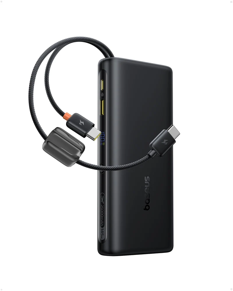 Baseus 25000mAh Power Bank, CCC Certified 145W Laptop Portable Charger