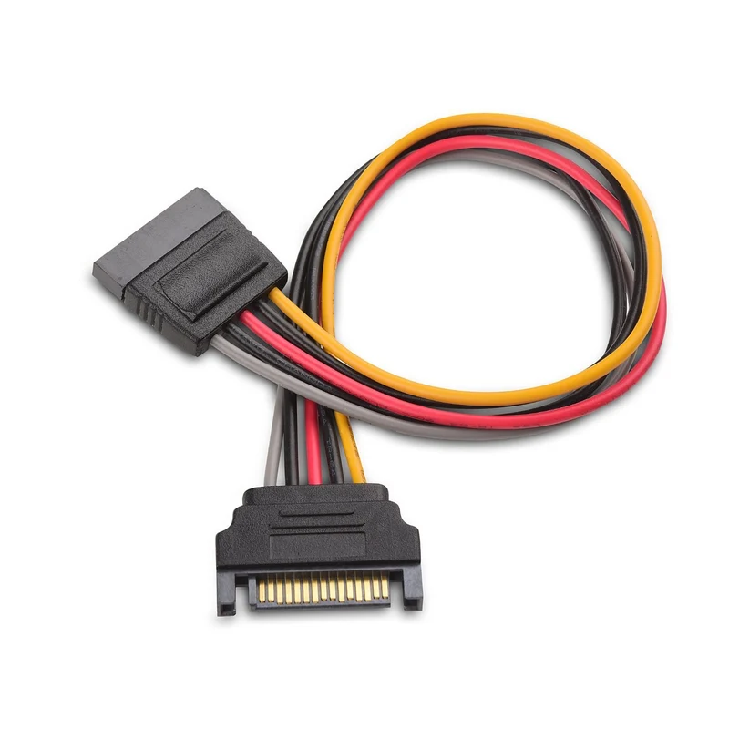 Cable Matters 3Pack 15Pin SATA Power Extension Cable, 8 inches