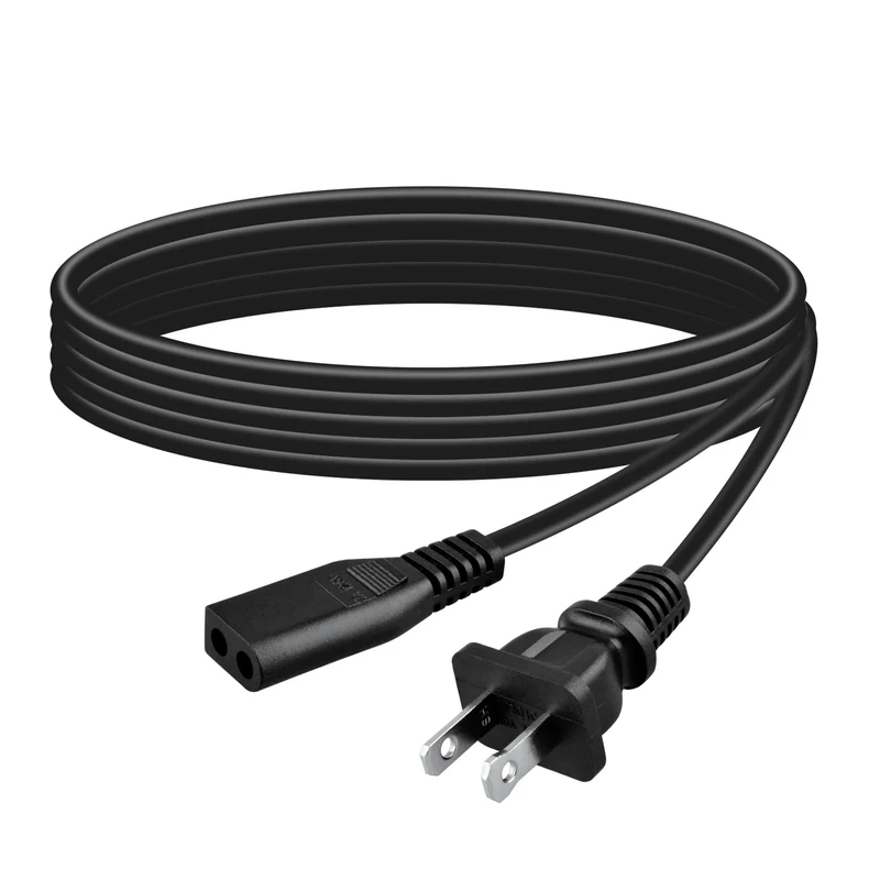 Tomatosd 2Prong AC IN Power Cord Cable Plug Compatible with Craig CD6951 CD6951SL CD Boombox AM/FM Stereo Radio Cassette Recor