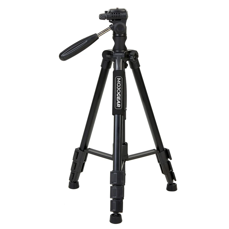 MOJOGEAR 167 cm 3-in-1-Stativ: Stativ, Einbeinstativ und horizontaler Arm