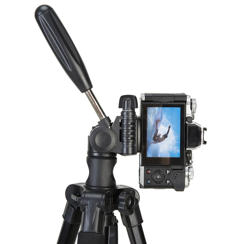 MOJOGEAR 167 cm 3-in-1-Stativ: Stativ, Einbeinstativ und horizontaler Arm