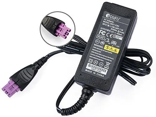 TAIFU 22V Printer Adapter Power Cord for HP Deskjet 1010 1012 1510 1518 09572385 09572403 HP Deskjet 1512 1513 1514 1315 2515