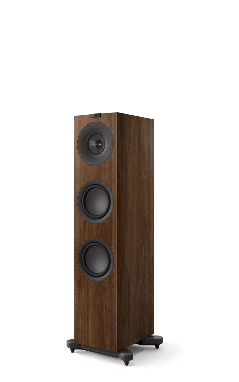KEF Q7 Meta Floorstanding Speaker (Walnut, Each)