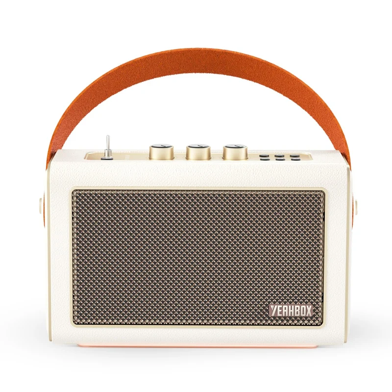 YEAHBOX Starro Bluetooth Speaker 3Way Audio with Dual DSP, Bluetooth 5.3, Adjustable Bass & Treble, White Noise Mode, APP Contr