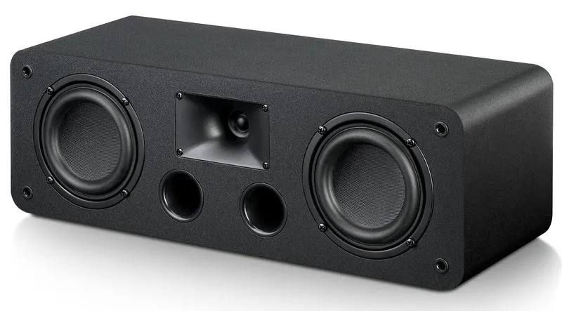 Saiyin Center Channel Speaker Dual 4inch Woofers and Silk Tweeter