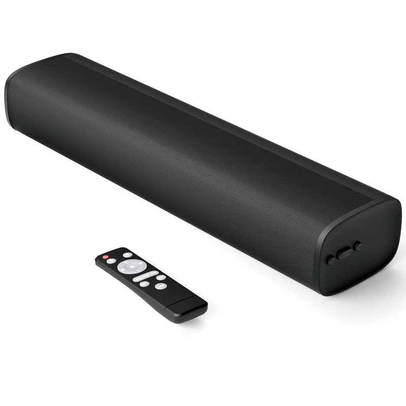 MZEIBO Sound Bar,50W for Smart TV Bluetooth 5.3 Speaker 17 Inch TV Speaker with ARC/Optical/AUX Connections