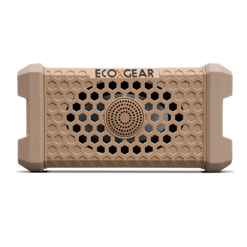 ECOXGEAR Defender Scout: Outdoor Portable Bluetooth Speaker, 118 dB Massive Sound, Waterproof and Drop Proof, with LED Party Lig