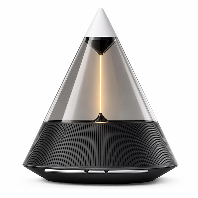 Hmooie 3in1 Wireless Speaker with Night Light and Diffuser Audio Equipment, 45W 360 Surround Sound, 4000mAh Rechargeable