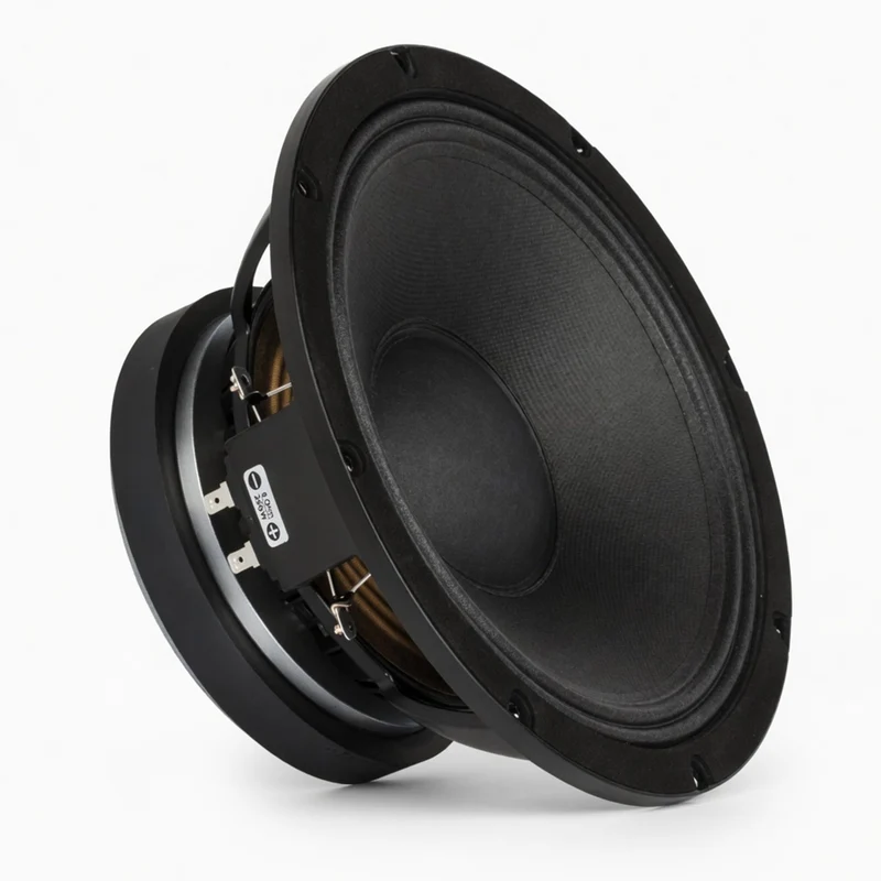 RCF 600W 8 Neodymium MidBass Driver, 300W RMS, 8 Ohms, 2.5 Aluminum Voice Coil, High Output Midrange Speaker for Professional
