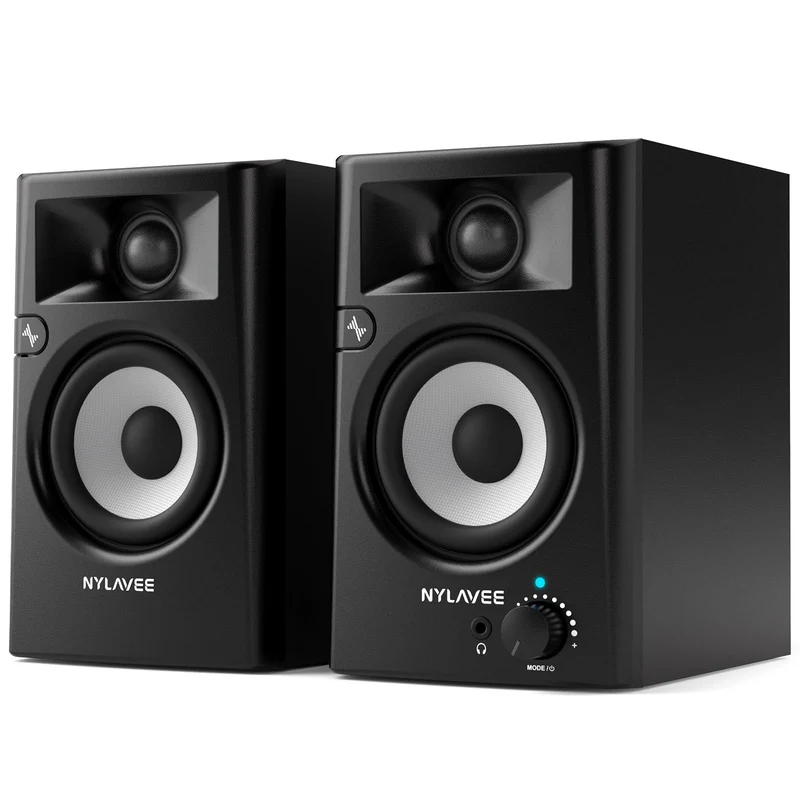 Nylavee Desktop Speakers, HiRes Computer Speakers for Desktop PC with LDAC