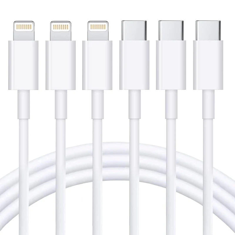 iPhone Charger 3Pack 10 FT USB C to Lightning Cable [Apple MFi Certified]
