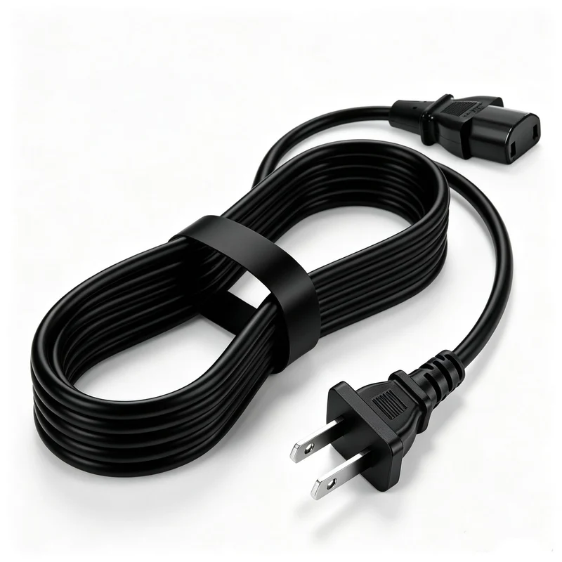 AC Power Cord for TCL QM7K QM7 Series TV 55QM7K 65QM7K 75QM7K 85QM7K 98QM7K