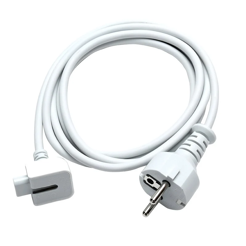 WESAPPINC Replacement Extension Power Cord European Standard Plug 6 Feet Cable for Apple MacBook 45W 60W 85W Magsafe or Magsafe
