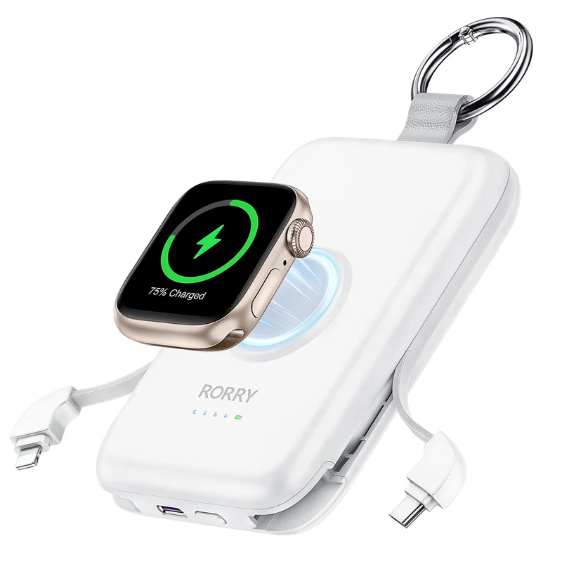 RORRY CharmGo Portable Charger, 10000mAh 20W Fast Charging Power Bank