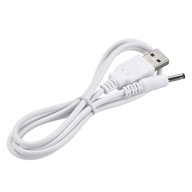 uxcell USB TypeA Male to 3.5 x 1.35mm DC 5V 1A Plug Barrel Connector Charge Cable for USB Fans Desk Lamps Mini Charging Speaker