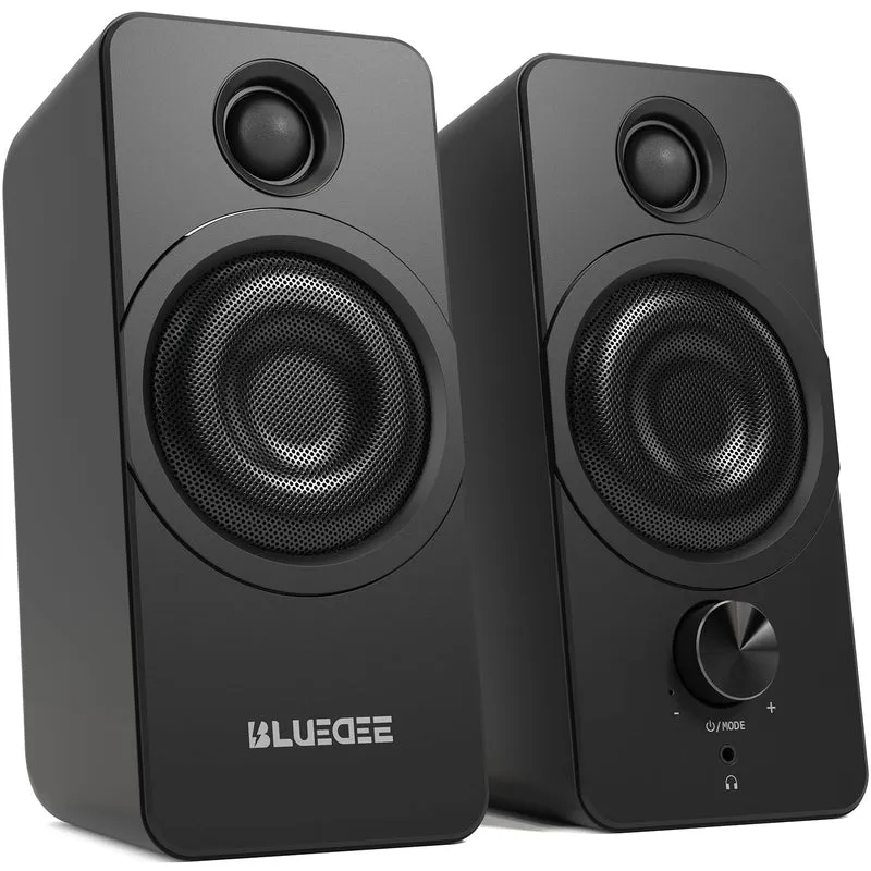 Bluedee PC Speakers for Desktop, Computer Speakers with Dedicated Tweeters