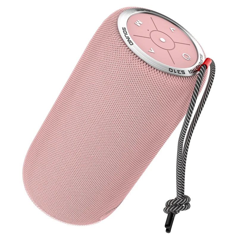 Oraolo Upgraded S310 Bluetooth Speaker, 30W Portable Speaker, 360 Stereo Sound with Punchy bass, TWS Pairing, IPX6 Waterproof, B