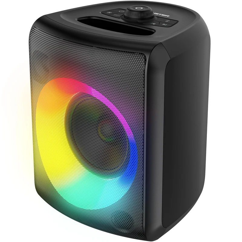 Monster Musicbox Bluetooth Speaker, 60W Loud Portable Wireless Speaker with Dynamic RGB Lighting, Speakers for Outdoor, Stereo S