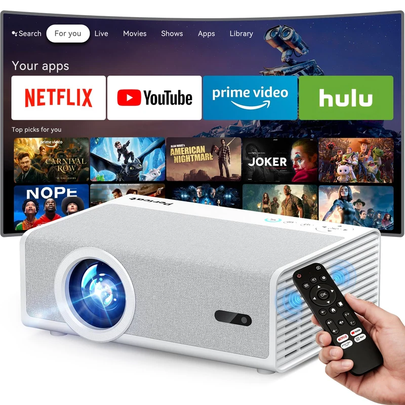 pericat ?Smart Projector with WiFi and Bluetooth