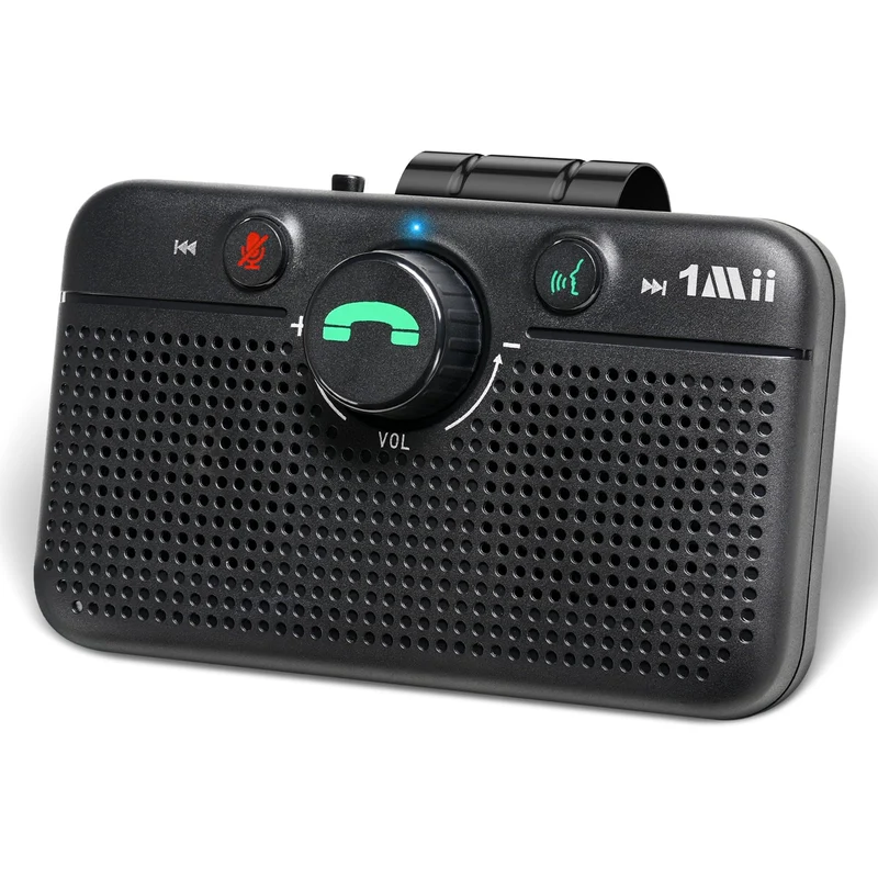 1Mii CarEcho MK02 Bluetooth 6.0 Car Speaker, Handsfree Speakerphone Kit