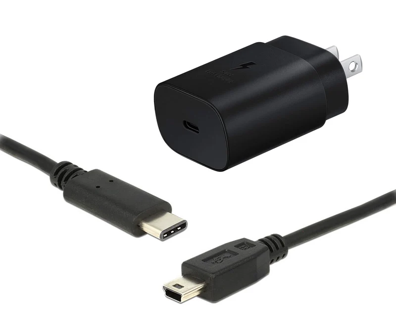 USBC TI84 Plus CE Graphing Calculator Charger Power Cord & Wall AC Adapter