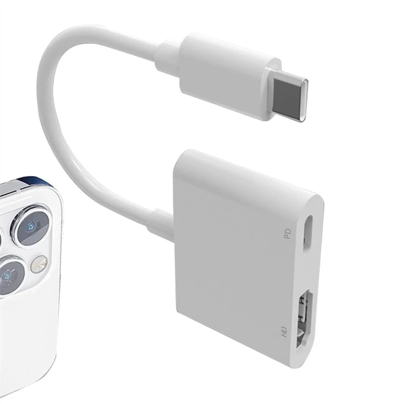 AIRSKY USB C to HDTV Adapter, 4K@60Hz USBC to HDTV Adapter for iPhone 17