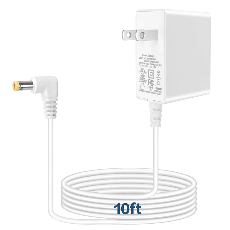 EGK 10Ft AC Adapter for Omron Blood Pressure Monitor (All Series)