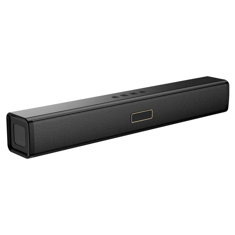 Computer Speakers for Desktop PC, 2.0 Channel PC Speakers with Dual Bass Diaphragm, Bluetooth 6.0 & 3.5mm Auxin PC Soundbar, Co
