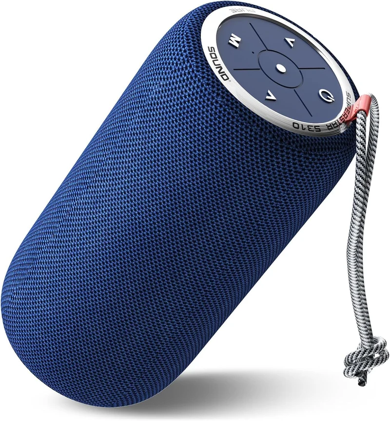 Oraolo S310 Upgraded Bluetooth Speaker, 30W Portable Speaker, 360 Stereo Sound with Punchy bass, TWS Pairing, IPX6 Waterproof, B