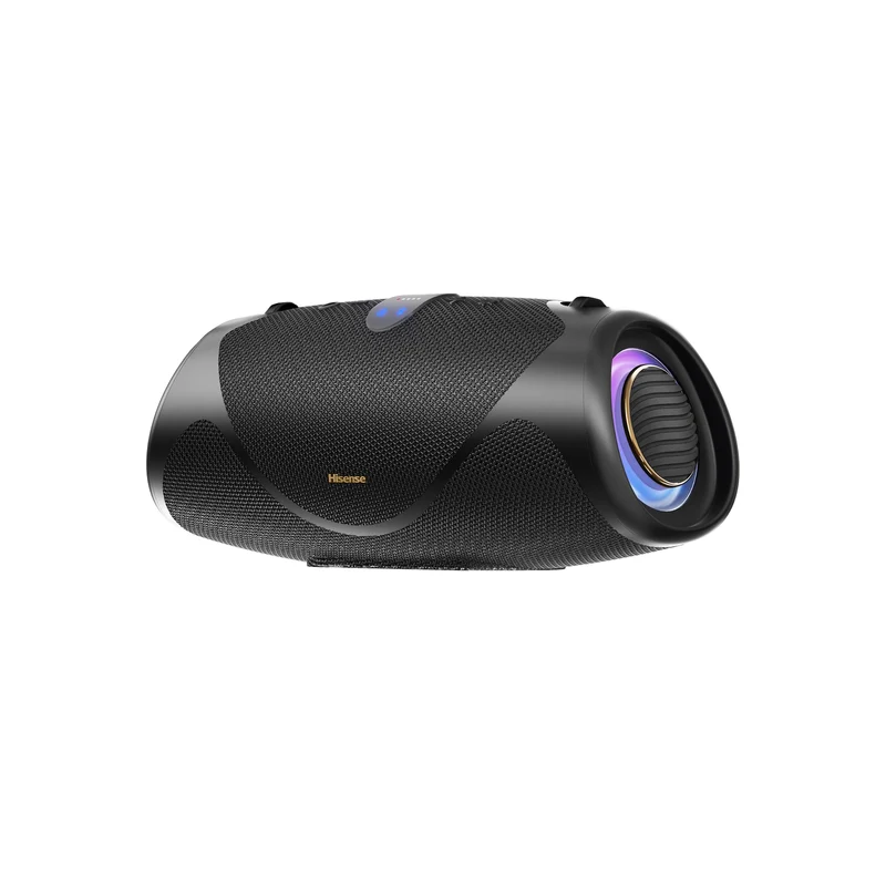 Hisense WeBoom Portable Bluetooth Speaker,IP67 Waterproof, Dustproof, and Shockproof, Up to 24H Playback Time,Bass Boost,Ambie