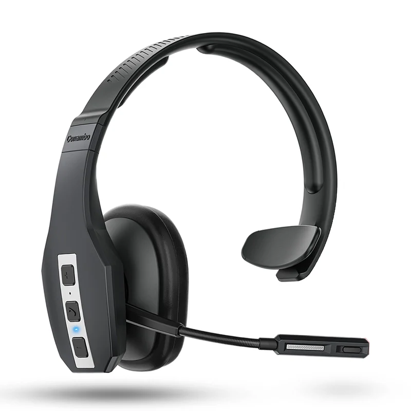 Conambo Trucker Bluetooth Headset, 3Mic Noise Cancelling, 60H Battery Life
