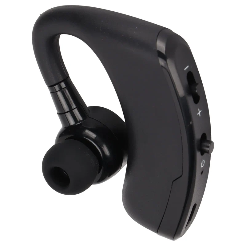 GOWENIC Single Ear Headset,V9 Earphone, 14 Hours Talk Time, CVC 6.0 Noise Reduction, Adjustable Earbud Design