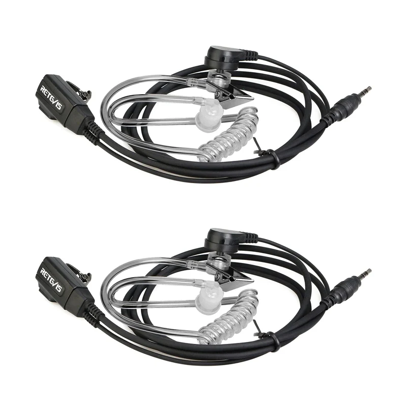 Retevis RB48/RB48A/RB48 Plus Walkie Talkie Eerpiece with Mic, 1 Pin 2.5mm