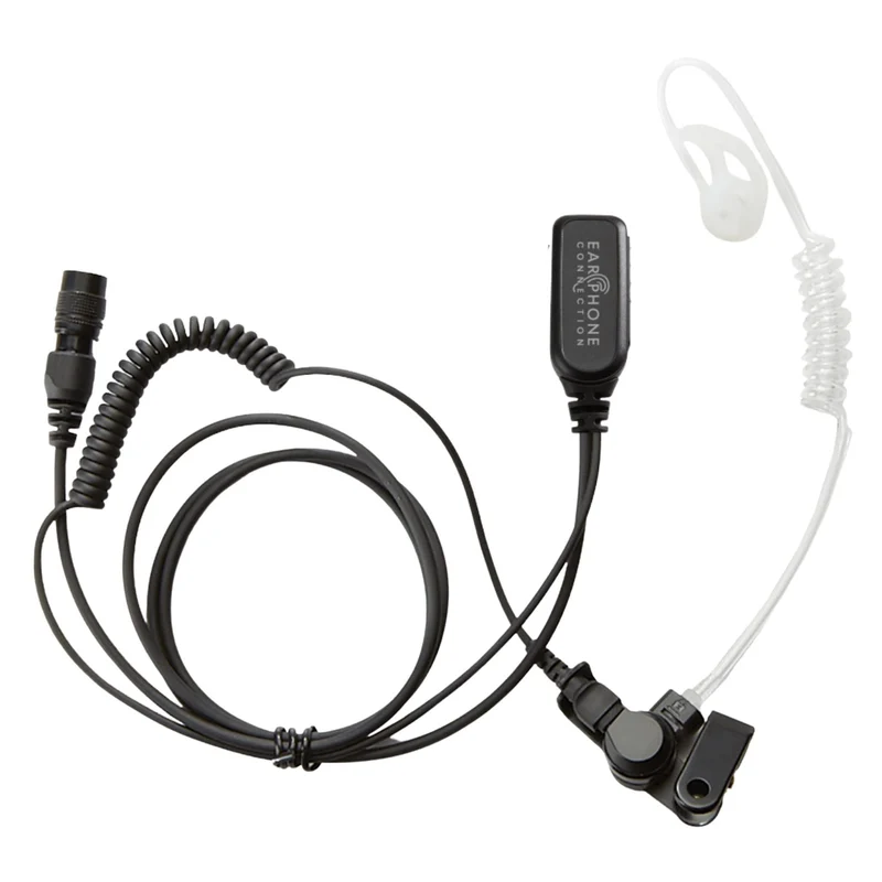 Earphone Connection Radio Earpiece, Hawk Lapel Microphone, Quick Release Replacement, Fits Quick Release Adapters