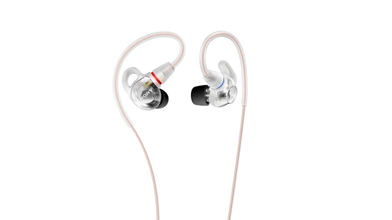 Sony IERM500 Wired inEar Monitor Earphones with Secure Fit, Clear