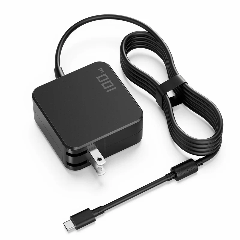 100W USB C Laptop Charger PD Fast Charging Power Adapter Compatible with MacBook Air/Pro 13, Dell XPS 13 Latitude, Lenovo ThinkP
