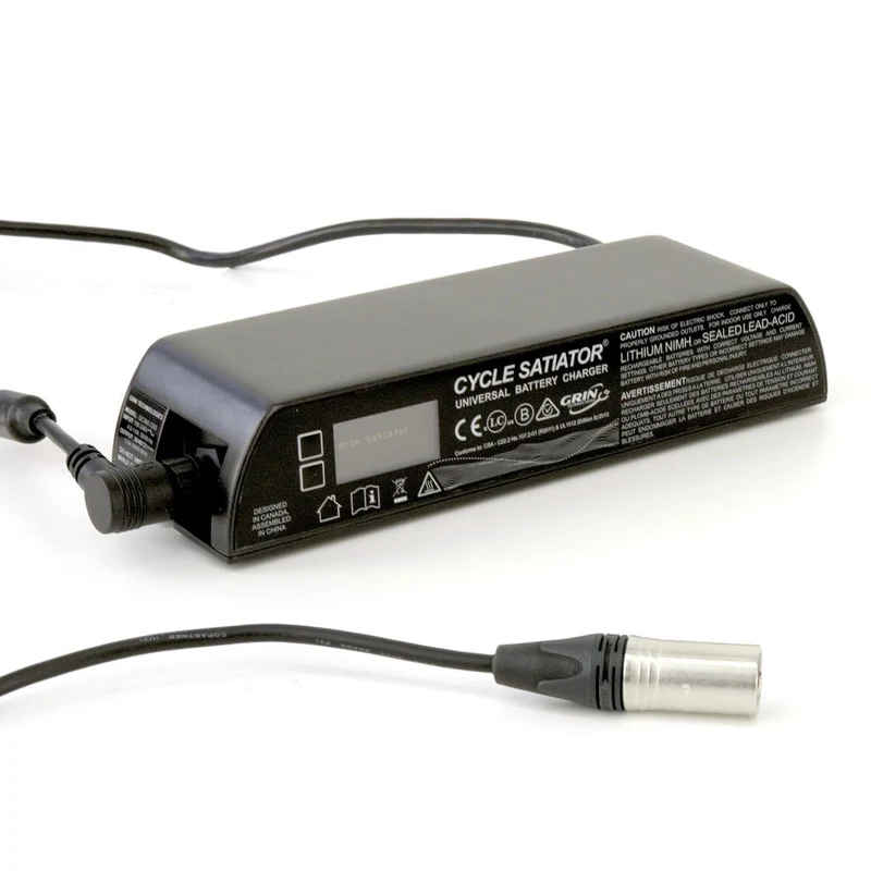 Grin Technologies Standard Satiator Programmable Battery Charger Charge up to 63V at 8A amps