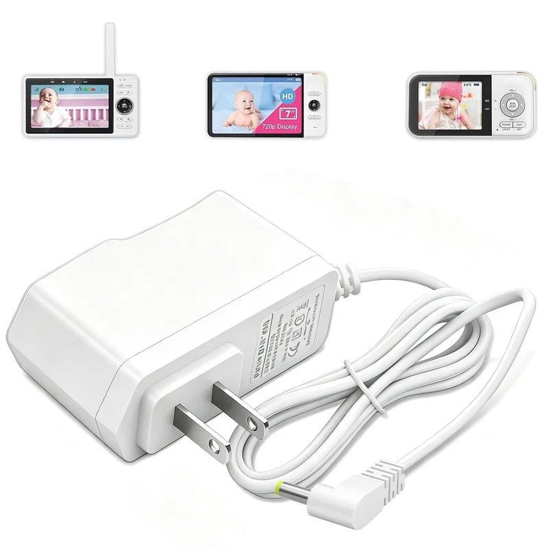 5V Charger Power Cord for VTech VM901 VM919HD VM9192HD VM819 VM8192 PU Baby Monitor Handheld Screen Parent Unit,20FT Extra Lon