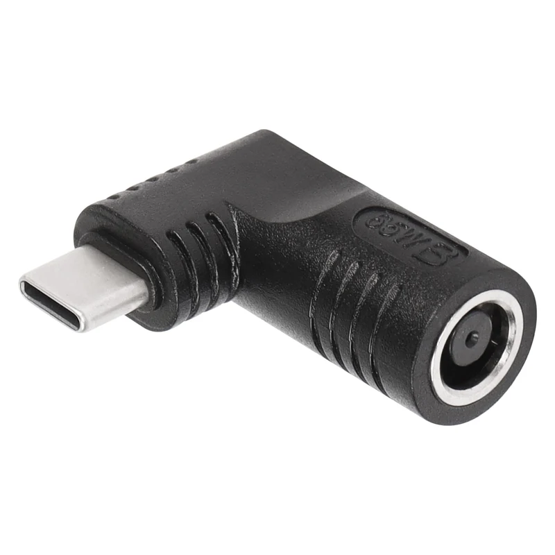 SinLoon 65W PD DC 7.4mm x 5.0mm Female (7.4mm x 0.6mm) Input to USB Type C Male Power Charging Adapter,Uiltin with PD Automatic