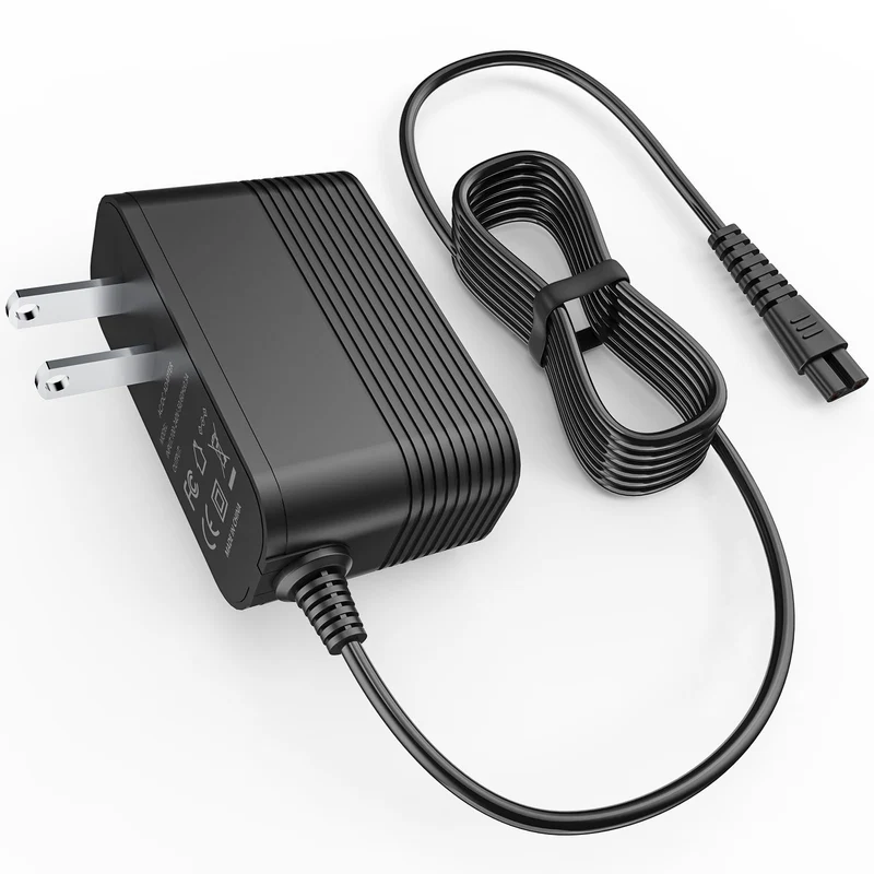 Charger for Voweek Electric Spin Scrubber Compatible with Voweek VWS211/SP02/ LABIGO LA1 Electric Spin Scrubber Power Cord Charg