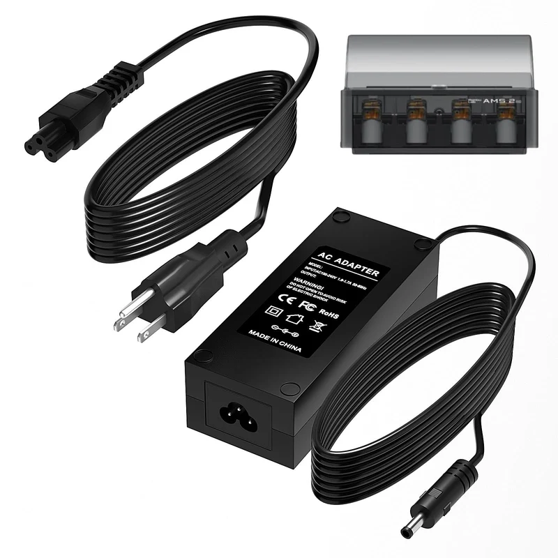 AMS 2 pro Switching Adapter 24V Power Adapter for Bambu Lab AMS 2 Pro Automatic Material System Compatible with Bambu Lab AMS AD