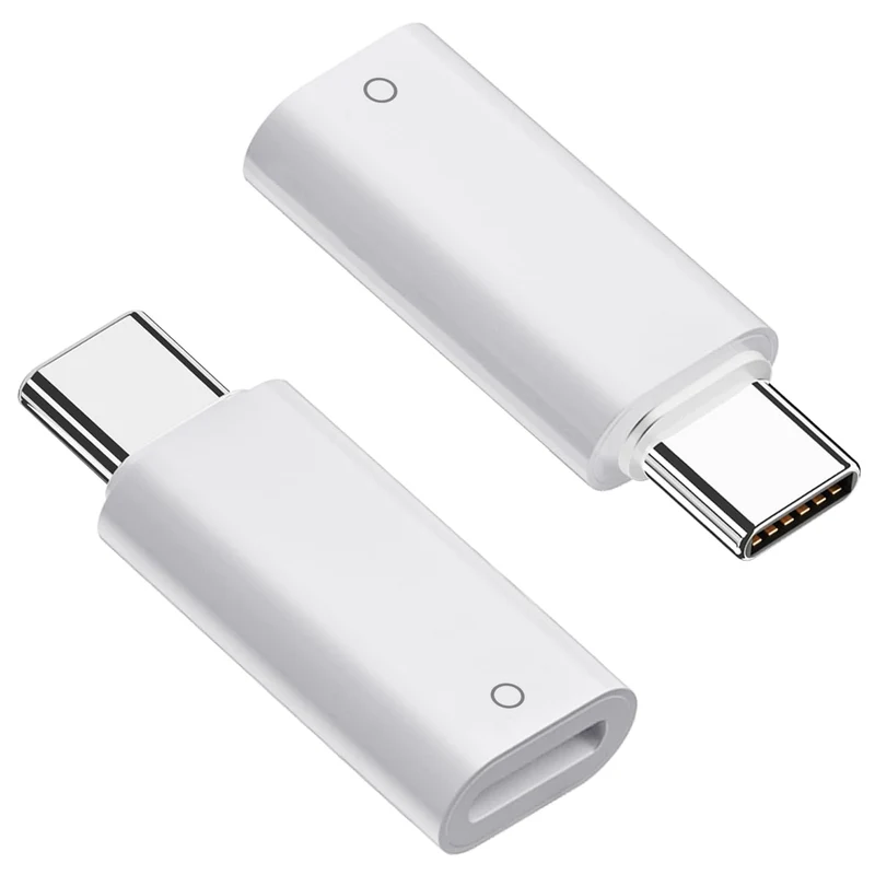 AreMe USBC to Pencil (1st Generation) Adapter 2 Pack, White