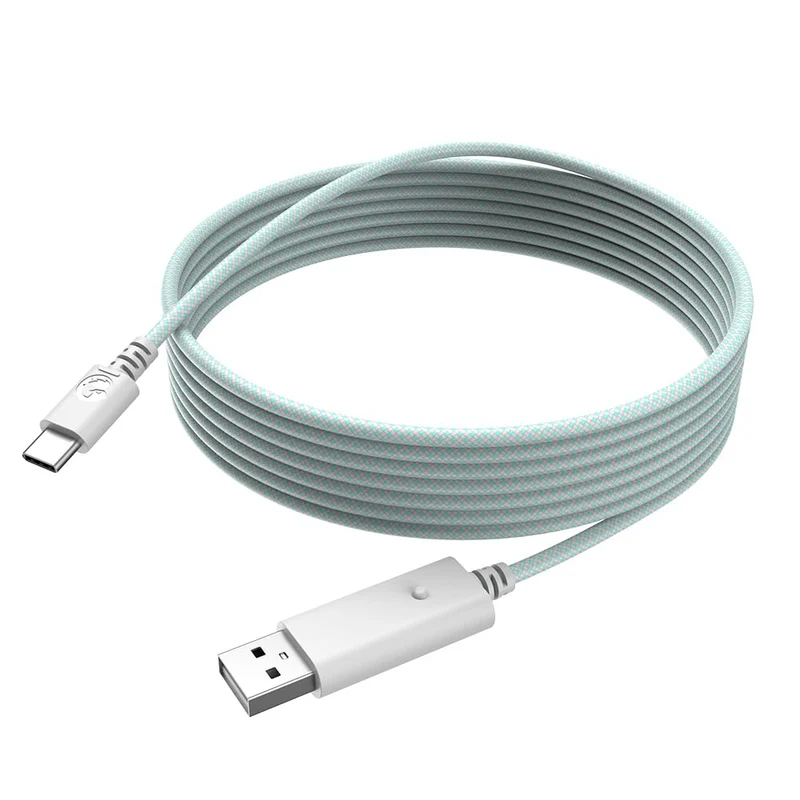 GameSir USBC Cable for G7 SE, G7, T4 Kaleid (White & Cyan)