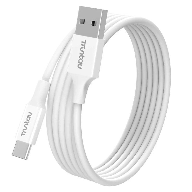 Truntau 3FT USB A to USB C Cable, 60W Fast Charging, Compatible with iPhone 17/17 Pro Max/16/16e/16 Plus/15 Pro Max, Samsung Gal
