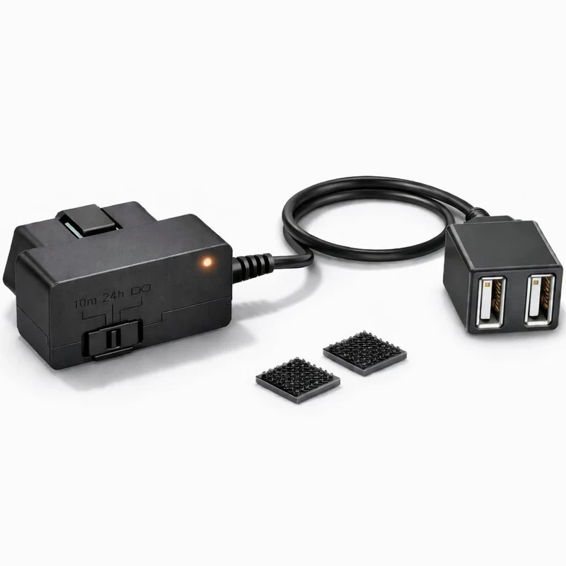 0101253023 Constant Power Cable for Garmin Dash Cam 46 47 56 57 66W 67W, Live, Mini, Mini 2 3, Tandem, X110, X210, X310, DashC