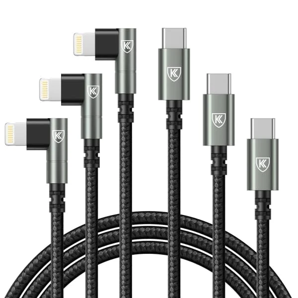 USB C to Lightning Cable 10FT [Apple MFi Certified] iPhone Charger Cable