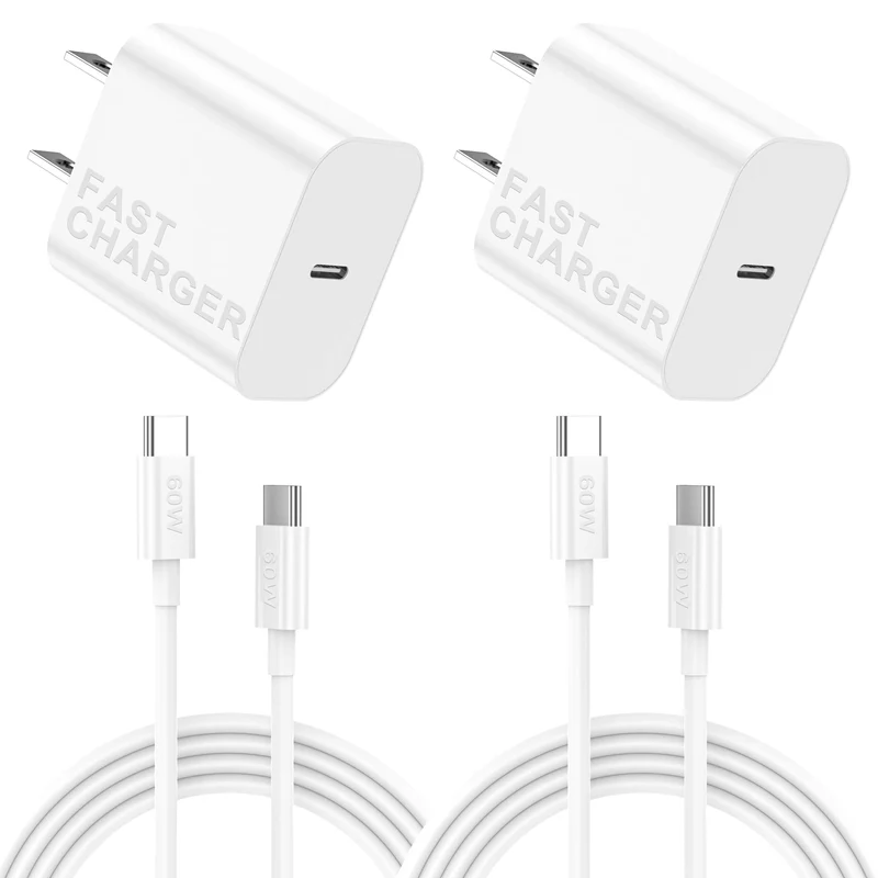 iPhone 17 16 15 Fast Charger, 20W PD USB C Wall Charger Block with 6FT Type C to C Cable, for iPhone 17/16/15 Pro Max/Plus/Serie