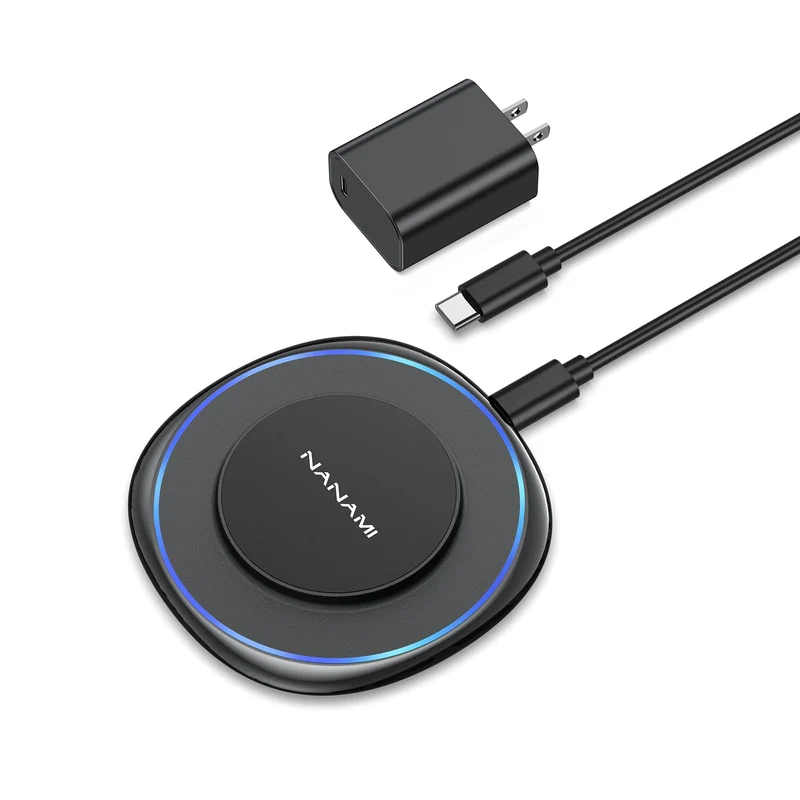 NANAMI Magnetic Wireless Charger Pad for iPhone & AirPods with 20W PD