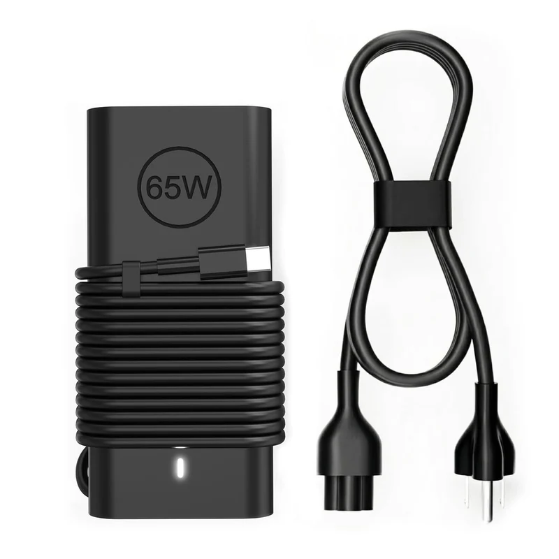 YOBVTBF 65W 60W USB C Laptop Charger Compatible with Dell Chromebook 3100 3110 3300 3380 3400 3500 5300 5400 Latitude 5420 5430